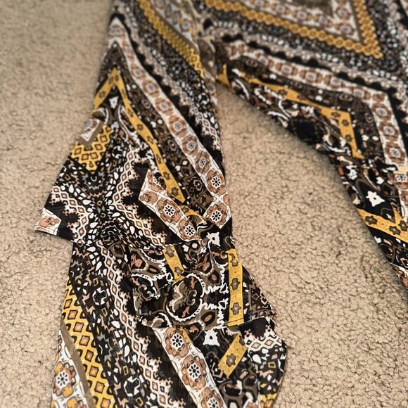 INC International Concepts Printed Bell Sleeve Dress - Picture 8 of 16